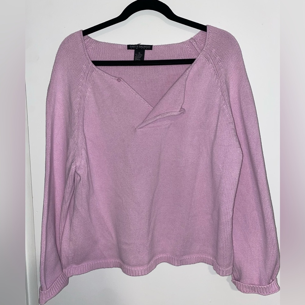 Babette Ballinger New York Cotton Sweater